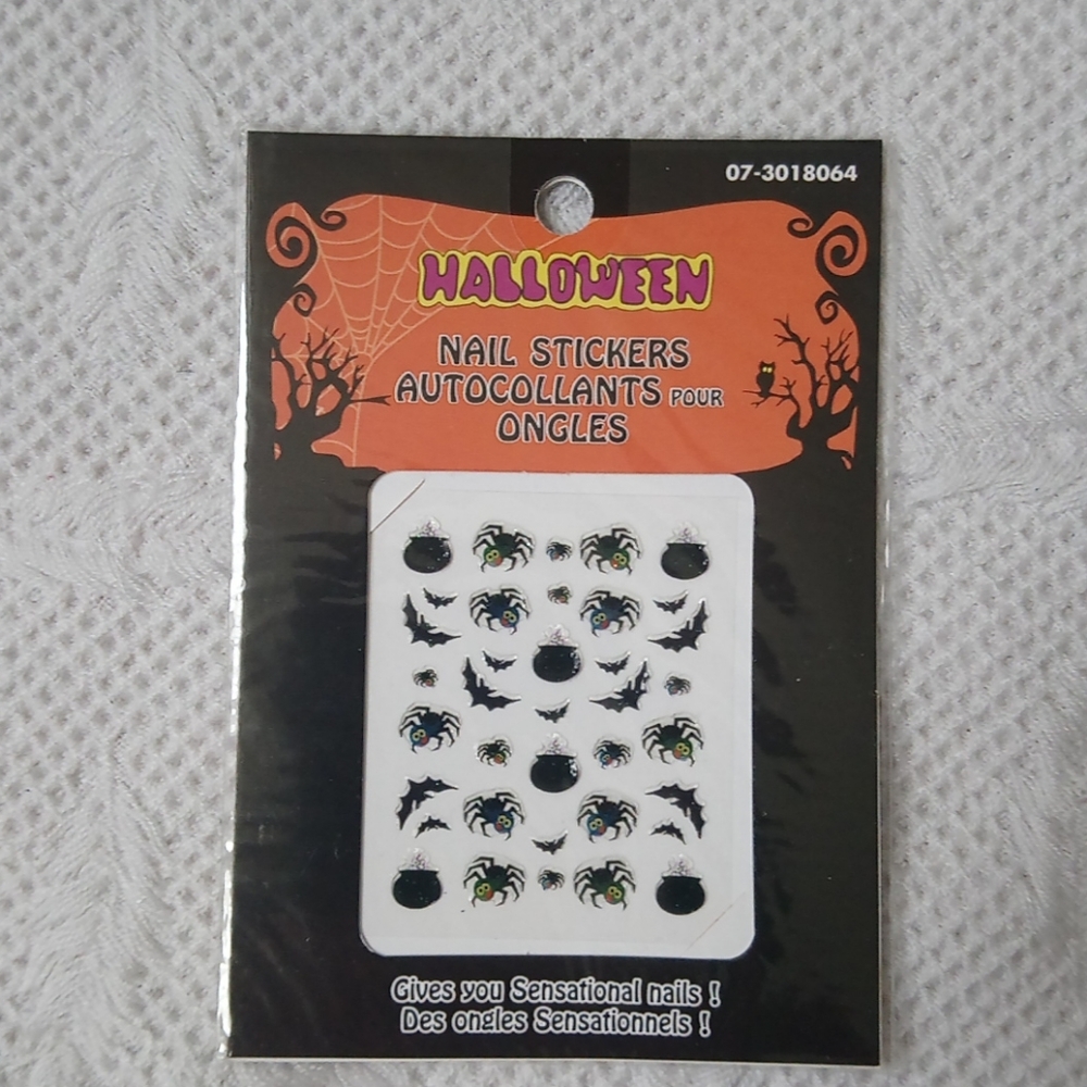 🎁 New Halloween Nail Stickers